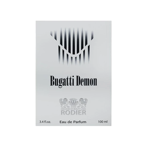 ادو پرفیوم مردانه رودیر بوگاتی مدل Demon